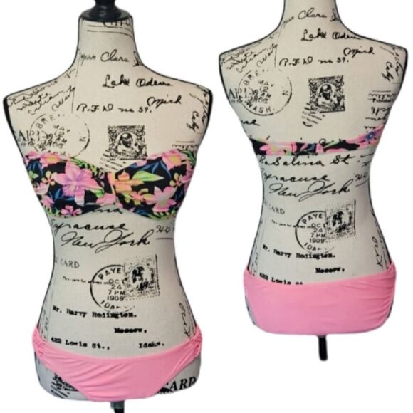 PINK Victoria's Secret Other - Tropical print top VS Bikini